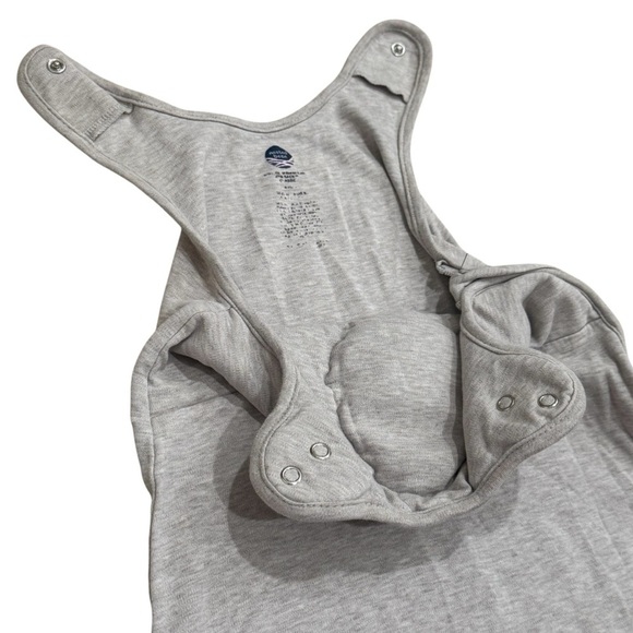 Nested Bean Gently Weighted Zen Sleepsack in Heathered Grey Unisex Size 6-24mo - Picture 5 of 9